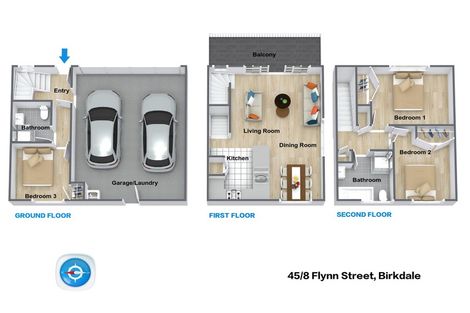 Photo of property in 45/8 Flynn Street, Birkdale, Auckland, 0626