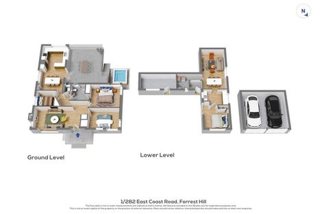 Photo of property in 1/282 East Coast Road, Forrest Hill, Auckland, 0620