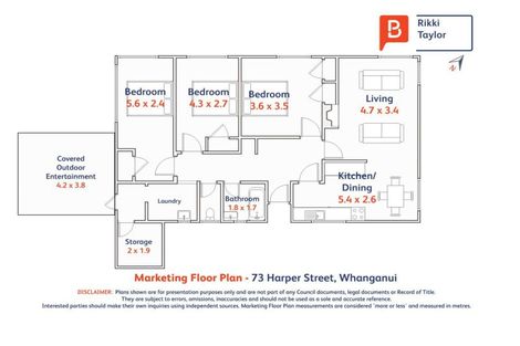 Photo of property in 73 Harper Street, Gonville, Whanganui, 4501