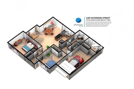 Photo of property in 12d Paterson Street, Frankton, Hamilton, 3204