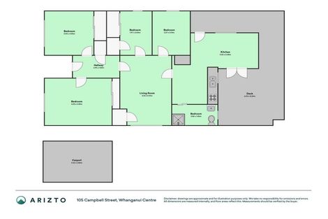 Photo of property in 105 Campbell Street, Whanganui, 4500