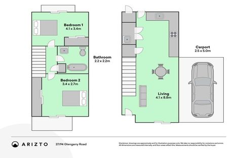 Photo of property in 27/94 Glengarry Road, Glen Eden, Auckland, 0602