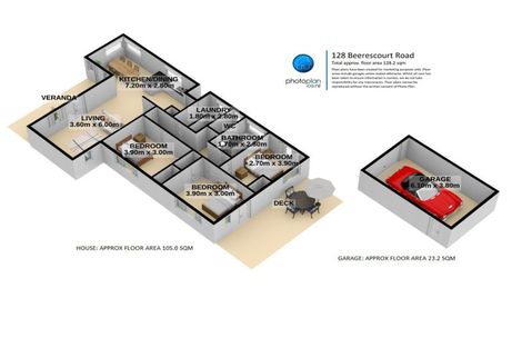 Photo of property in 128 Beerescourt Road, Beerescourt, Hamilton, 3200