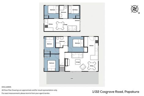 Photo of property in 1/22 Cosgrave Road, Papakura, 2110