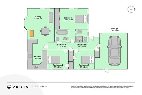 Photo of property in 6 Genesis Place, Flat Bush, Auckland, 2019