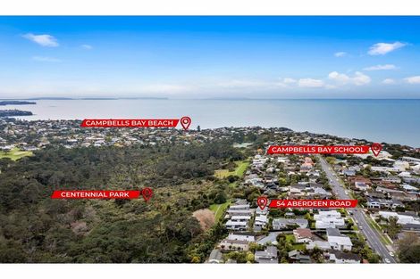 Photo of property in 54 Aberdeen Road, Campbells Bay, Auckland, 0620