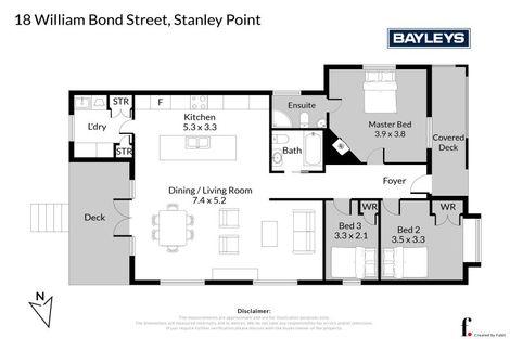 Photo of property in 18 William Bond Street, Stanley Point, Auckland, 0624