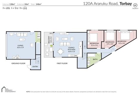 Photo of property in 120 Awaruku Road, Torbay, Auckland, 0630