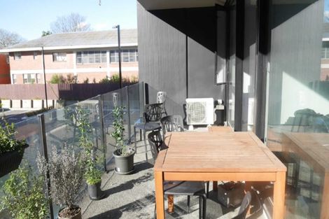 Photo of property in Leicester Executive Apartments, 407/282 Madras Street, Christchurch Central, Christchurch, 8011