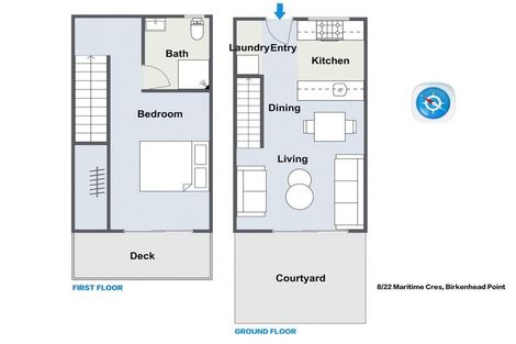 Photo of property in 1/20 Maritime Terrace, Birkenhead, Auckland, 0626