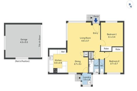 Photo of property in 2/24 Evelyn Place, Hillcrest, Auckland, 0627