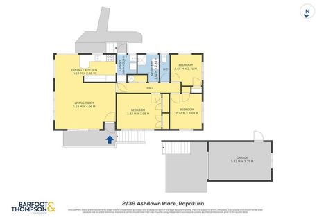 Photo of property in 2/39 Ashdown Place, Pahurehure, Papakura, 2113