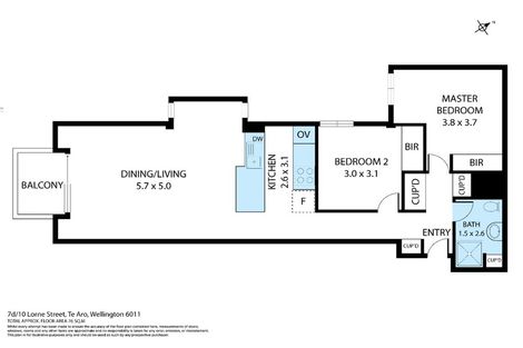 Photo of property in Republic2, 7d/10 Lorne Street, Te Aro, Wellington, 6011