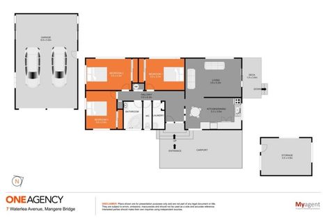 Photo of property in 7 Waterlea Avenue, Mangere Bridge, Auckland, 2022