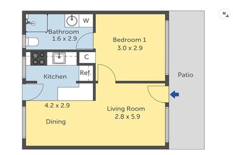 Photo of property in 6/5 Edgars Road, Westmere, Auckland, 1022