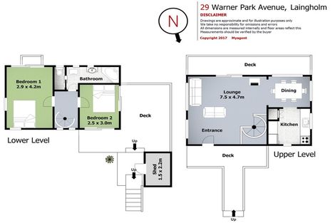 Photo of property in 29 Warner Park Avenue, Laingholm, Auckland, 0604