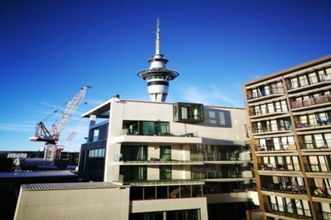 Photo of property in The Imperial Gardens Apartments, 715/135 Hobson Street, Auckland Central, Auckland, 1010