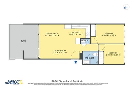 Photo of property in 2/1g Dishys Road, Flat Bush, Auckland, 2019