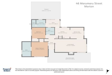 Photo of property in 46 Marumaru Street, Marton, 4710