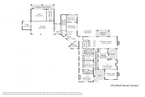 Photo of property in 192 Ellett Road, Karaka, Papakura, 2580