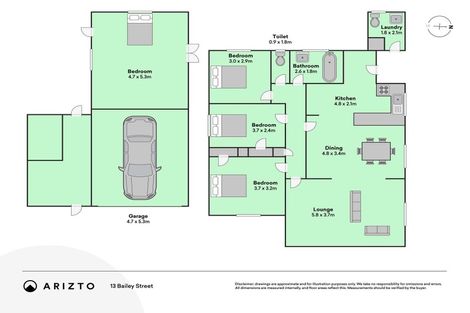 Photo of property in 13 Bailey Street, Huntly, 3700