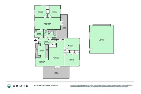 Photo of property in 52 Bamfield Street, Ashhurst, 4810