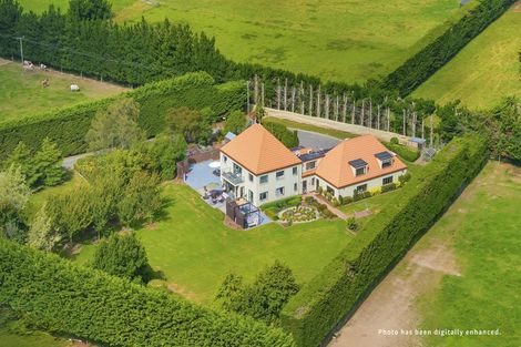 Photo of property in 1217 Hoskyns Road, Kirwee, Christchurch, 7671