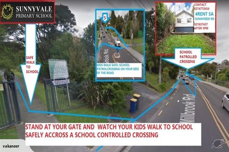 Photo of property in 1/5 Sunnyside Road, Sunnyvale, Auckland, 0612