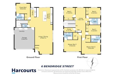 Photo of property in 6 Bendridge Street, Flat Bush, Auckland, 2019