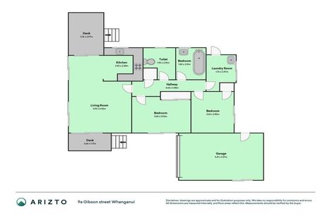 Photo of property in 9a Gibson Street, Aramoho, Whanganui, 4500