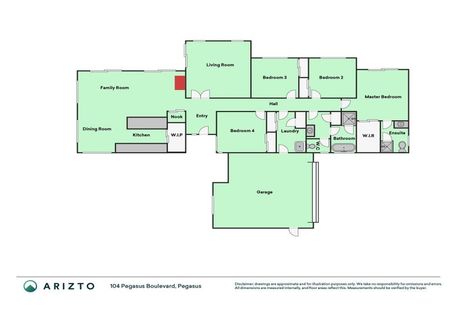 Photo of property in 104 Pegasus Boulevard, Pegasus, 7612