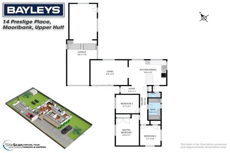 Photo of property in 14 Prestige Place, Maoribank, Upper Hutt, 5018