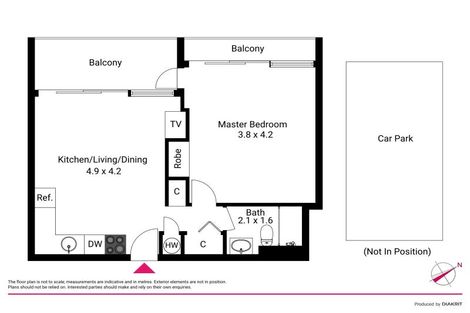 Photo of property in Sanctum Apartment, 10ua72 Ebor Street, Te Aro, Wellington, 6011