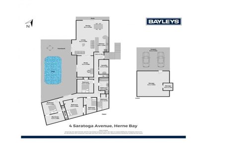 Photo of property in 4 Saratoga Avenue, Herne Bay, Auckland, 1011