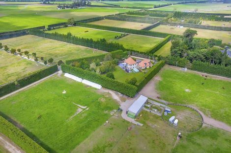 Photo of property in 1217 Hoskyns Road, Kirwee, Christchurch, 7671