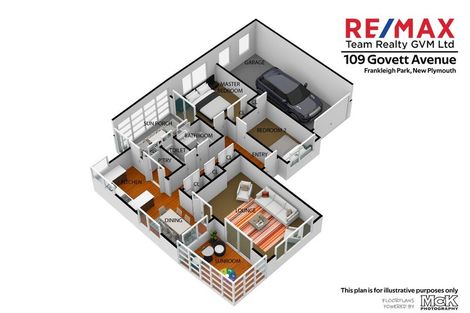 Photo of property in 109 Govett Avenue, Frankleigh Park, New Plymouth, 4310