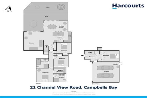 Photo of property in 21 Channel Road, Campbells Bay, Auckland, 0630