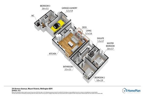 Photo of property in 4b Armour Avenue, Mount Victoria, Wellington, 6011