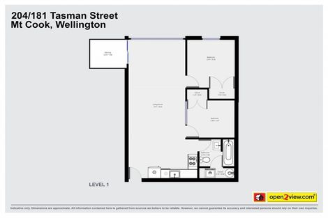 Photo of property in Detroit Apartments, 204/181 Tasman Street, Mount Cook, Wellington, 6021
