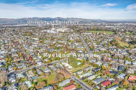 Photo of property in 1 Ryeland Avenue, Ilam, Christchurch, 8041