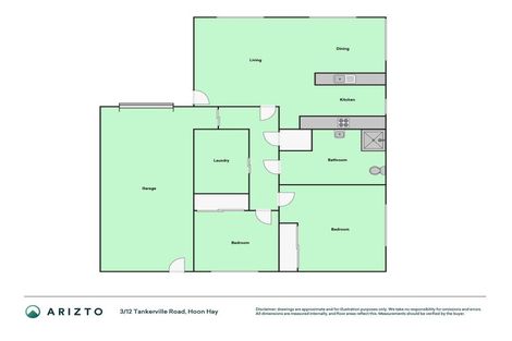 Photo of property in 3/12 Tankerville Road, Hoon Hay, Christchurch, 8025