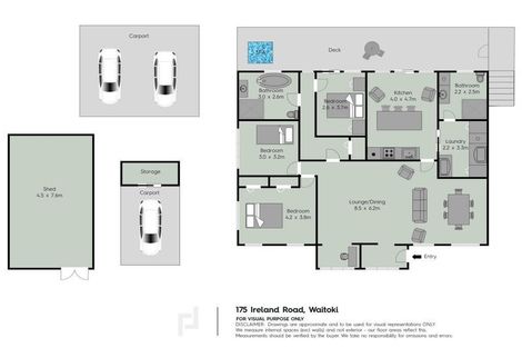 Photo of property in 175 Ireland Road, Waitoki, Kaukapakapa, 0871