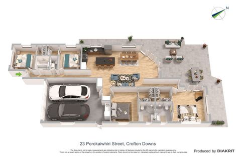 Photo of property in 23 Porokaiwhiri Street, Crofton Downs, Wellington, 6035