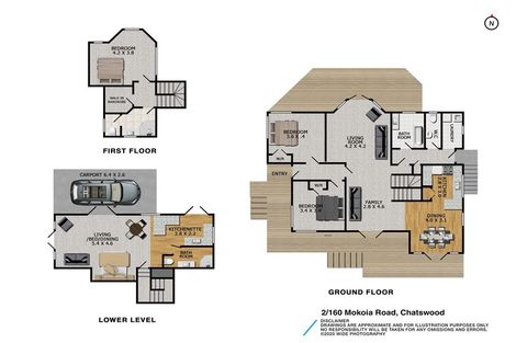 Photo of property in 2/160 Mokoia Road, Chatswood, Auckland, 0626