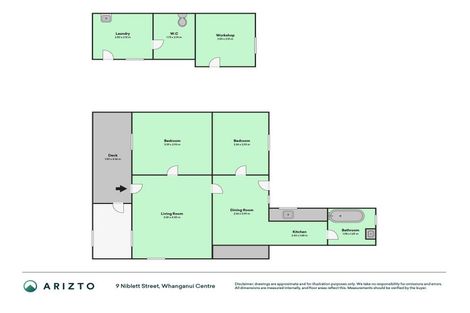 Photo of property in 9 Niblett Street, Whanganui, 4500