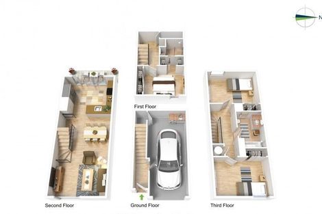 Photo of property in 2/12 Stanley Street, Berhampore, Wellington, 6023