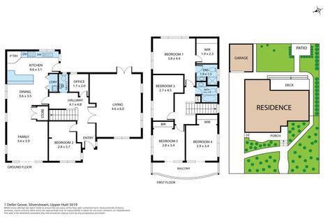 Photo of property in 1 Deller Grove, Silverstream, Upper Hutt, 5019