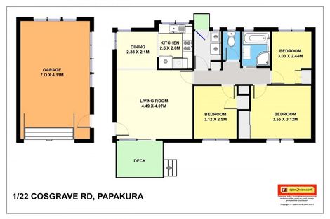 Photo of property in 2/22 Cosgrave Road, Papakura, 2110