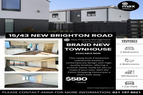 Photo of property in 15/43 New Brighton Road, Shirley, Christchurch, 8061