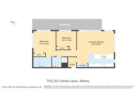 Photo of property in 701/26 Library Lane, Albany, Auckland, 0632